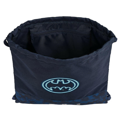 Bolsa Mochila con Cuerdas Batman Legendary Azul marino 35 x 40 x 1 cm  Comprati.