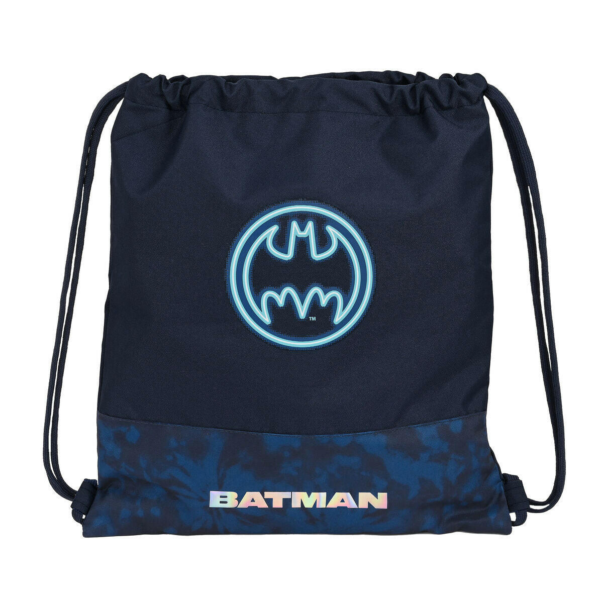 Bolsa Mochila con Cuerdas Batman Legendary Azul marino 35 x 40 x 1 cm  Comprati.