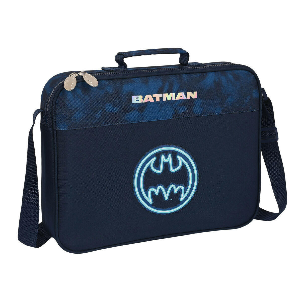 Cartera Escolar Batman Legendary Azul marino 38 x 28 x 6 cm  Comprati.