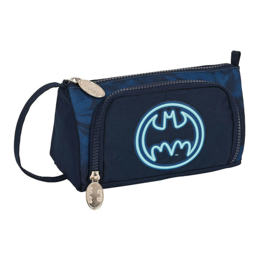 Estuche Escolar con Accesorios Batman Legendary Azul marino 20 x 11 x 8.5 cm (32 Piezas)  Comprati.