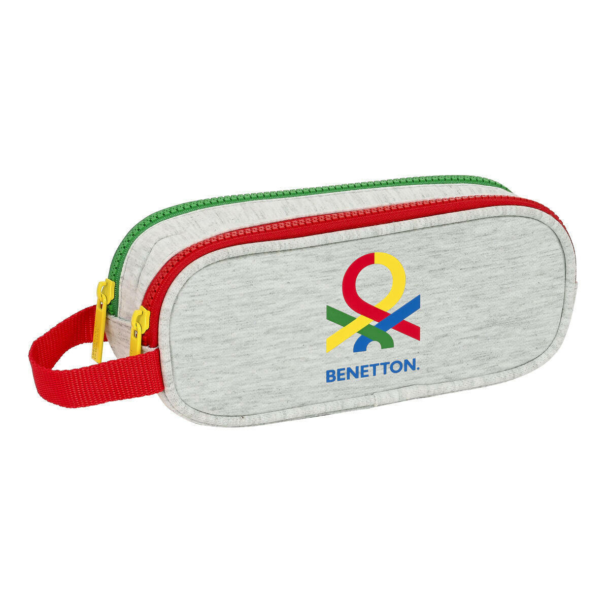 Portatodo Doble Benetton Pop Gris (21 x 8 x 6 cm)  Comprati.