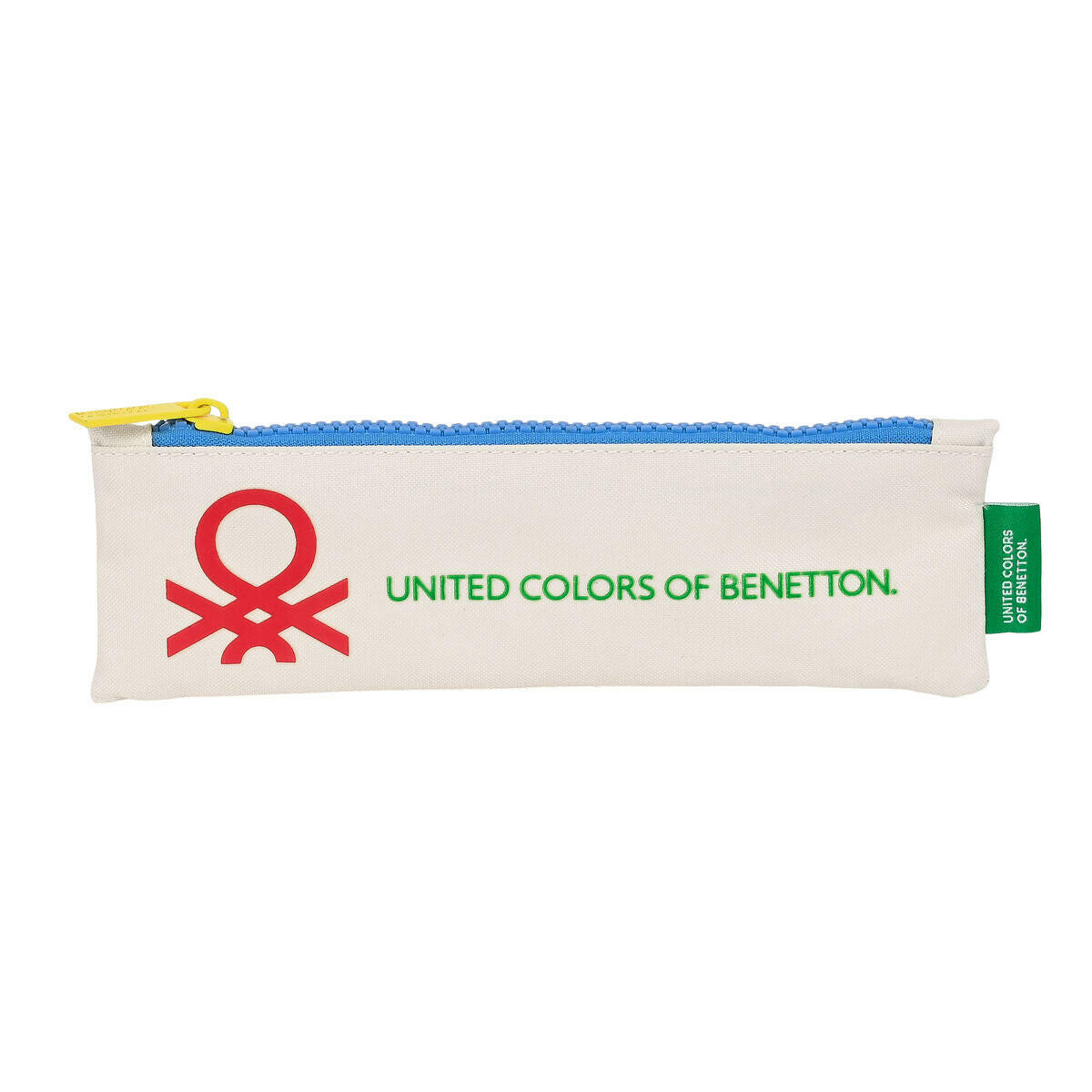 Estuche Escolar Benetton Topitos Blanco (20 x 6 x 1 cm)  Comprati.