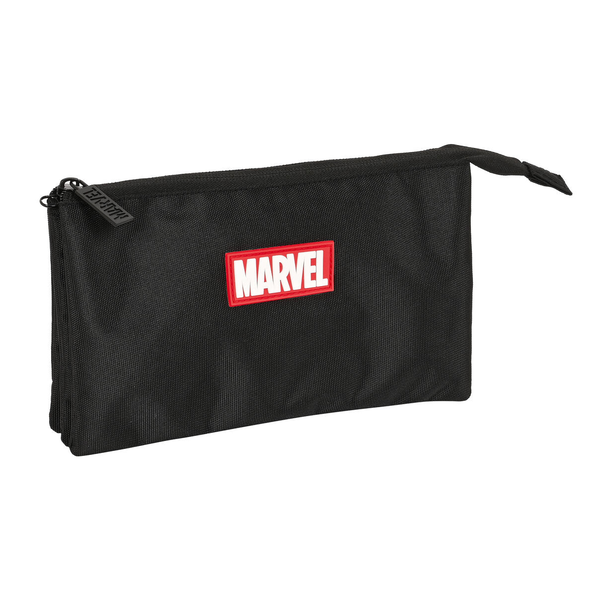 Portatodo Triple Marvel Negro (22 x 12 x 3 cm)  Comprati.