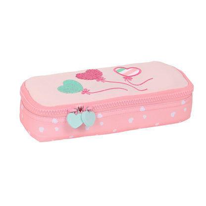 Estuche Escolar BlackFit8 Globitos 22 x 5 x 8 cm Rosa  Comprati.