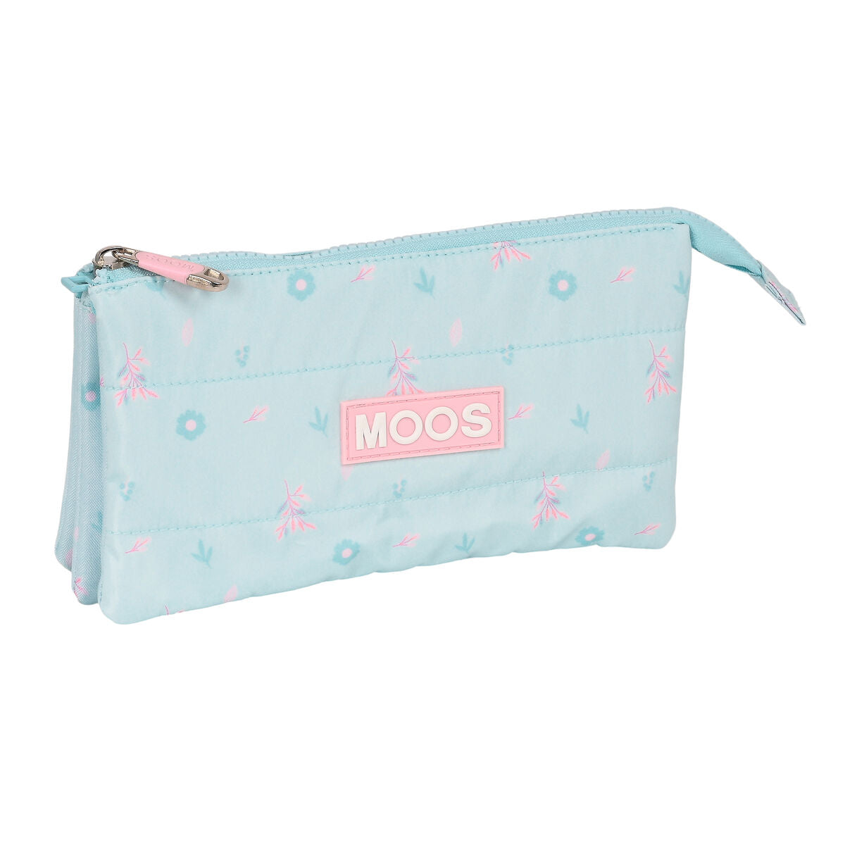 Portatodo Triple Moos Garden Turquesa 22 x 12 x 3 cm  Comprati.