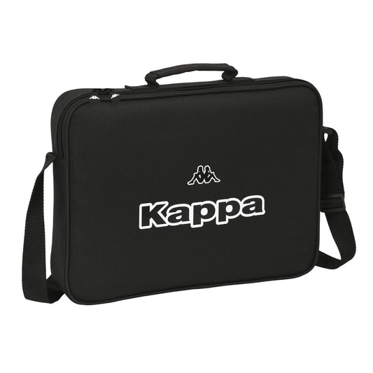 Cartera Escolar Kappa Black Negro (38 x 28 x 6 cm)  Comprati.