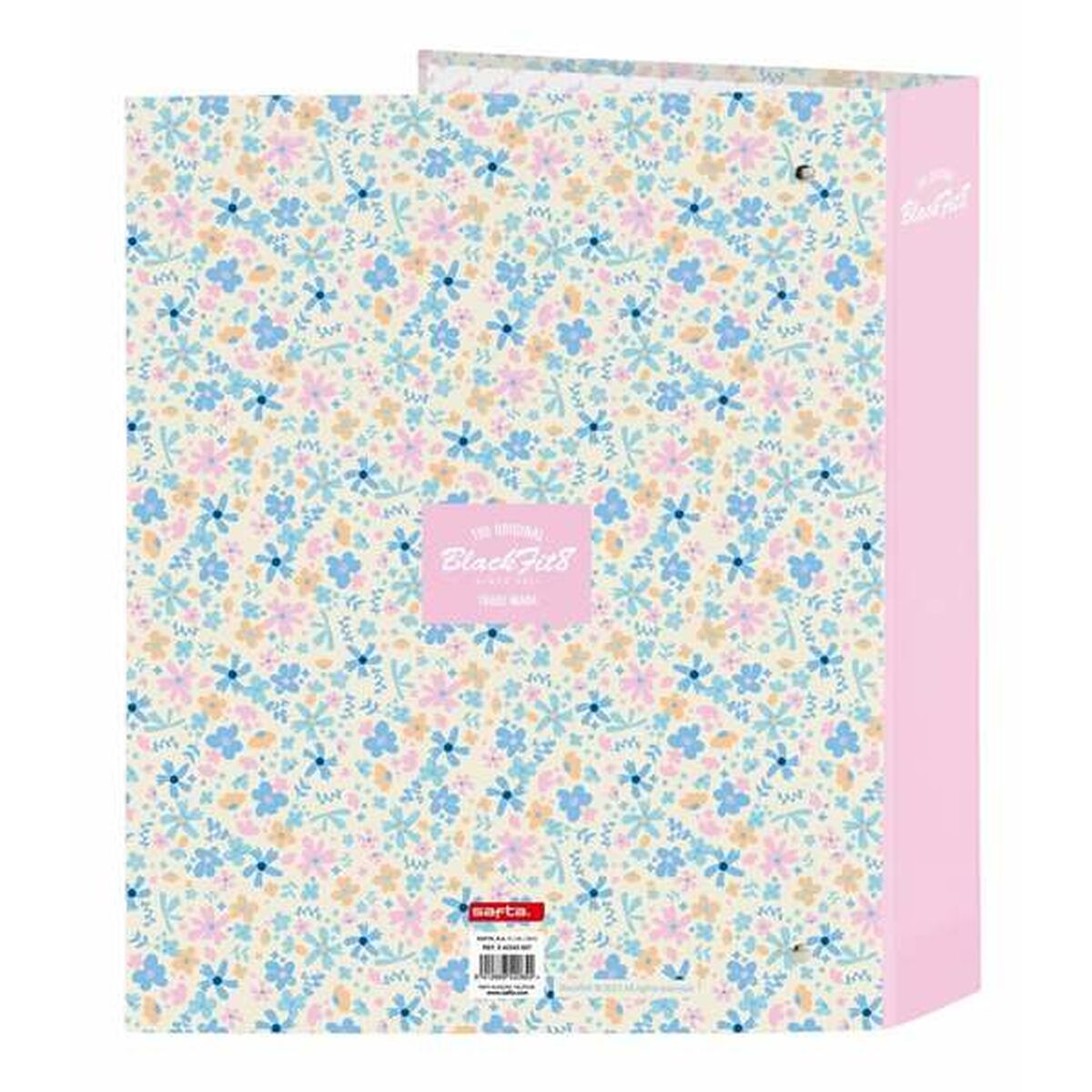 Carpeta de anillas BlackFit8 Blossom 27 x 33 x 6 cm  Comprati.