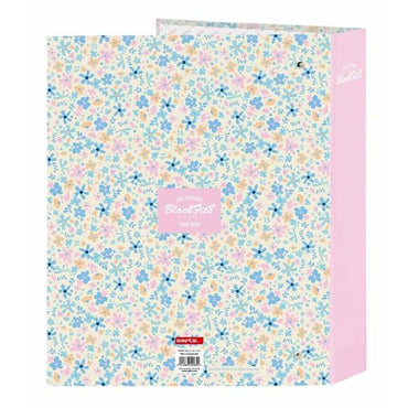 Carpeta de anillas BlackFit8 Blossom 27 x 33 x 6 cm  Comprati.