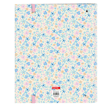 Carpeta de anillas BlackFit8 Blossom Multicolor 27 x 32 x 3.5 cm  Comprati.