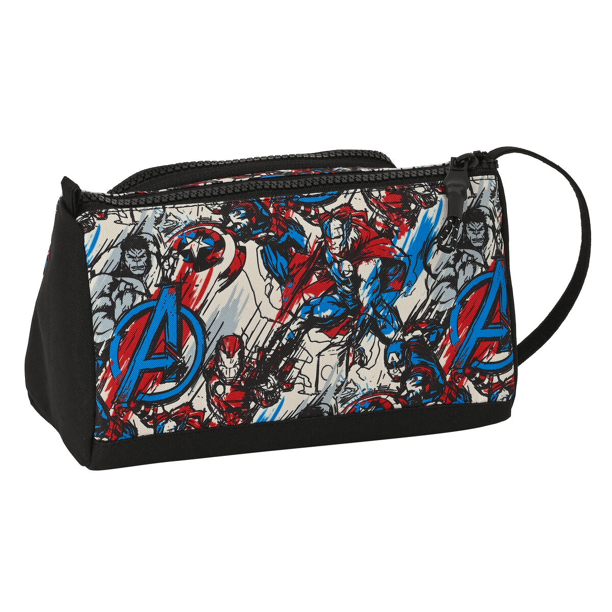 Estuche Escolar con Accesorios The Avengers Forever Multicolor 20 x 11 x 8.5 cm (32 Piezas)  Comprati.