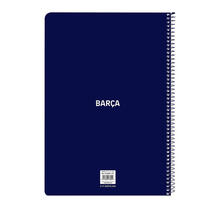 Libreta F.C. Barcelona Rojo Azul marino A4 80 Hojas  Comprati.