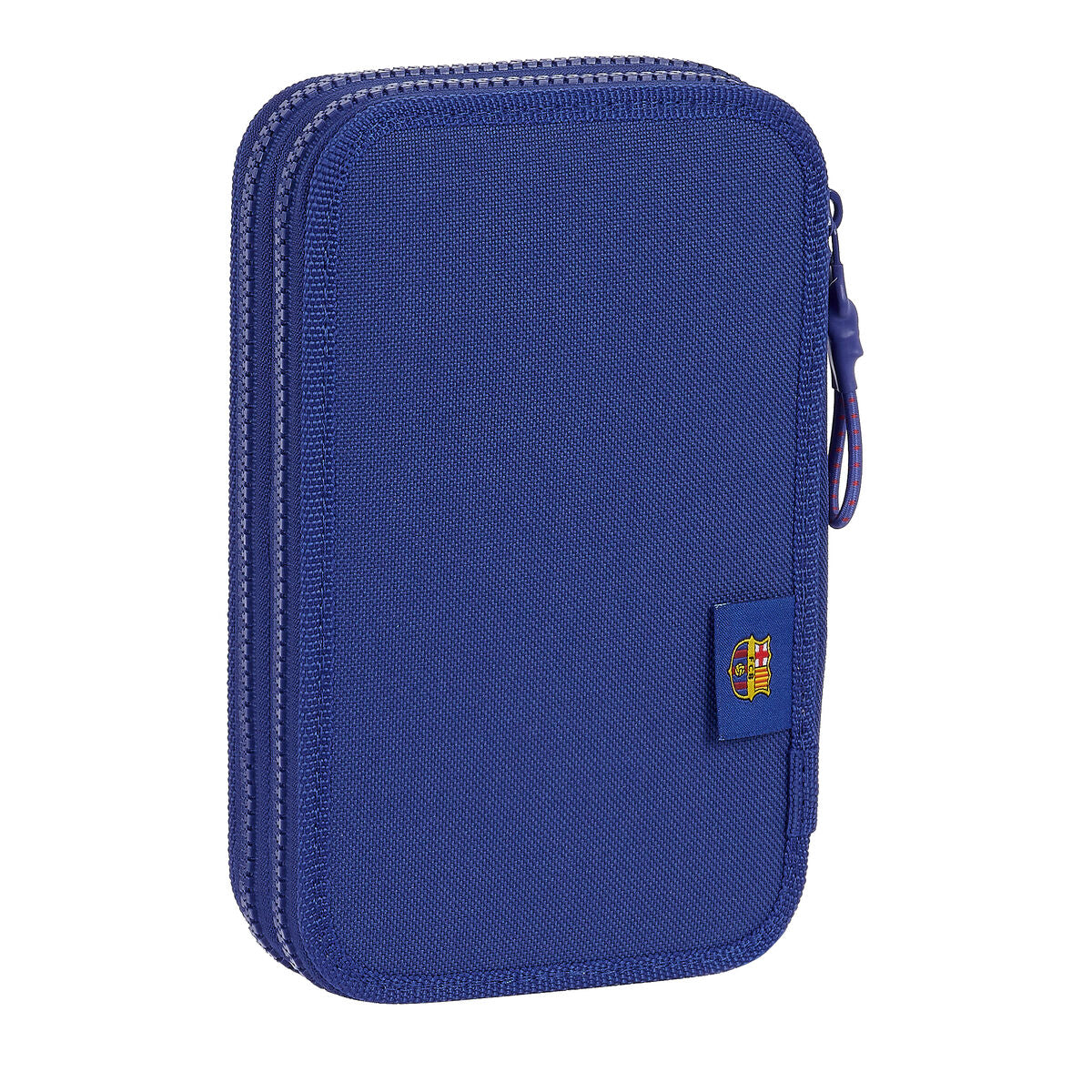 Plumier Doble F.C. Barcelona Rojo Azul marino 12.5 x 19.5 x 4 cm (28 piezas)  Comprati.