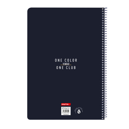 Libreta Real Madrid C.F. Blanco A4 80 Hojas  Comprati.