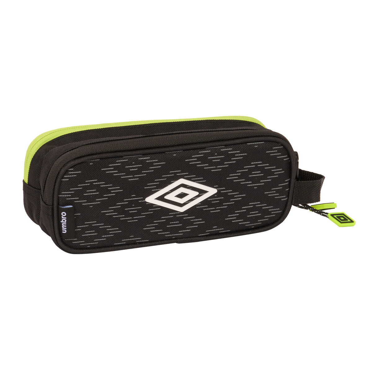 Portatodo Doble Umbro Lima Negro 21 x 8 x 6 cm  Comprati.