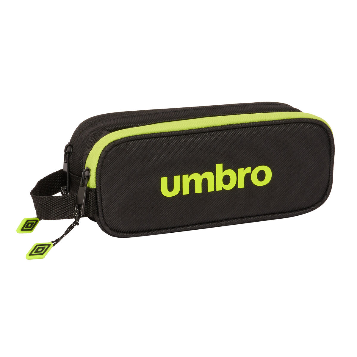 Portatodo Doble Umbro Lima Negro 21 x 8 x 6 cm  Comprati.