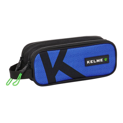 Portatodo Doble Kelme Royal Azul Negro 21 x 8 x 6 cm  Comprati.