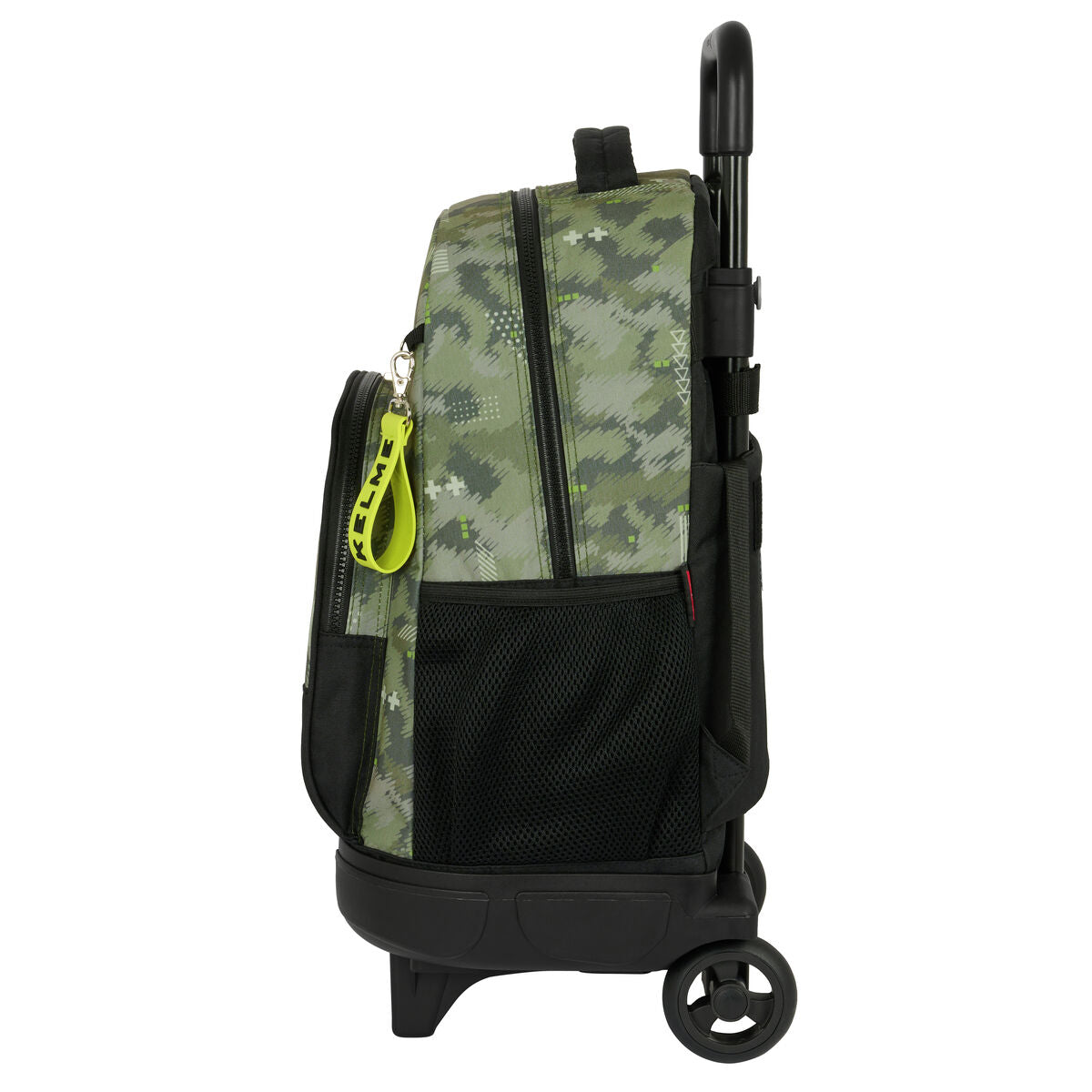 Mochila Escolar con Ruedas Kelme Travel Negro Verde 33 X 45 X 22 cm  Comprati.