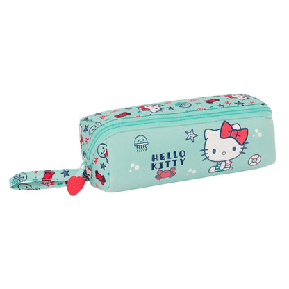 Estuche Escolar Hello Kitty Sea lovers Turquesa 22 x 10 x 10 cm  Comprati.