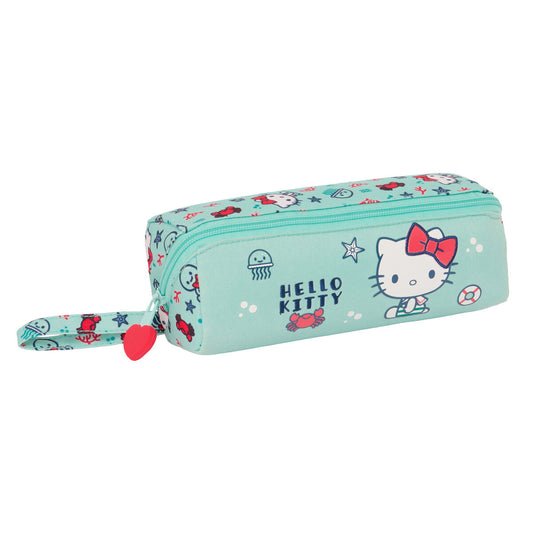 Estuche Escolar Hello Kitty Sea lovers Turquesa 22 x 10 x 10 cm  Comprati.