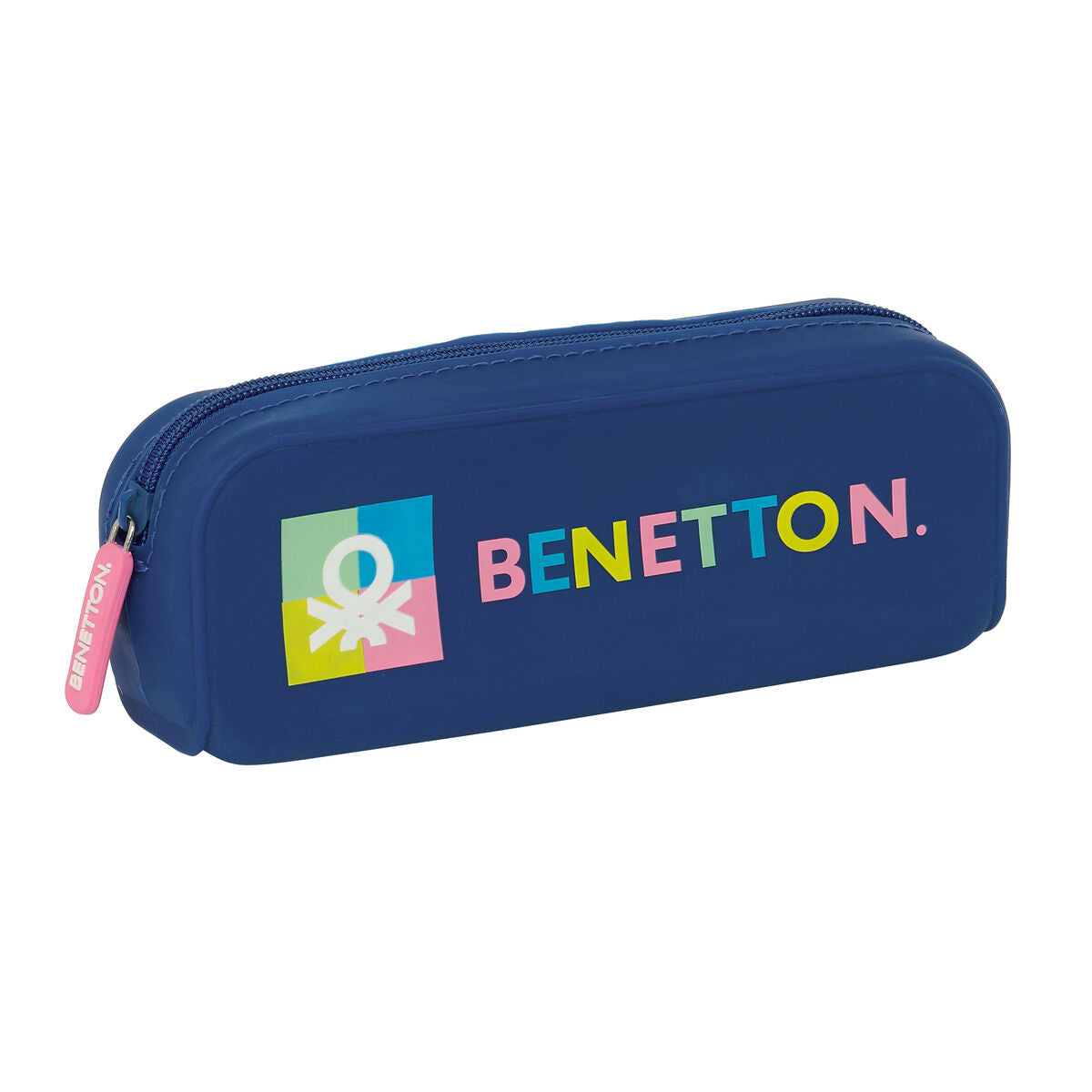 Estuche Escolar Benetton Cool Azul marino 18.5 x 7.5 x 5.5 cm  Comprati.