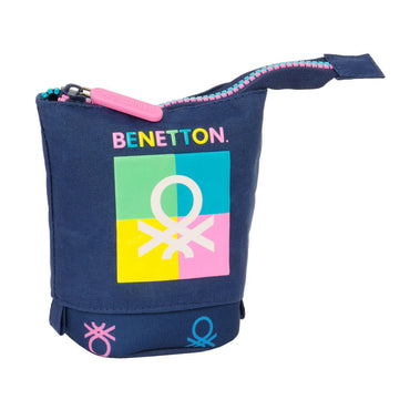 Estuche Cubilete Benetton Cool Azul marino 8 x 19 x 6 cm  Comprati.