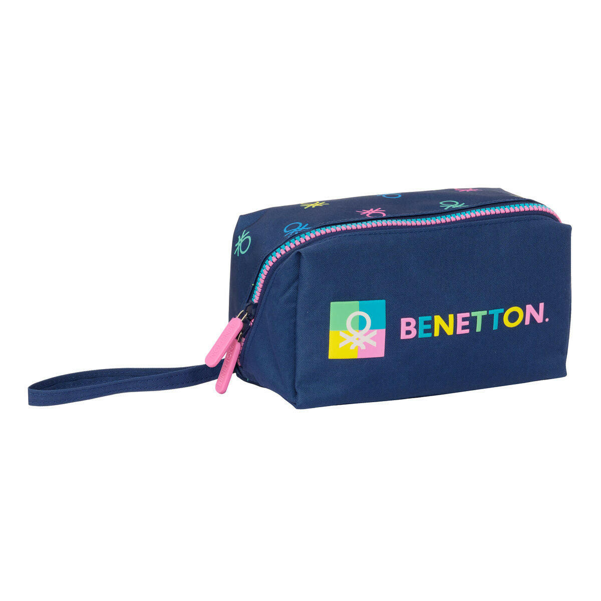 Estuche Escolar Benetton Cool Azul marino 22 x 10 x 10 cm  Comprati.