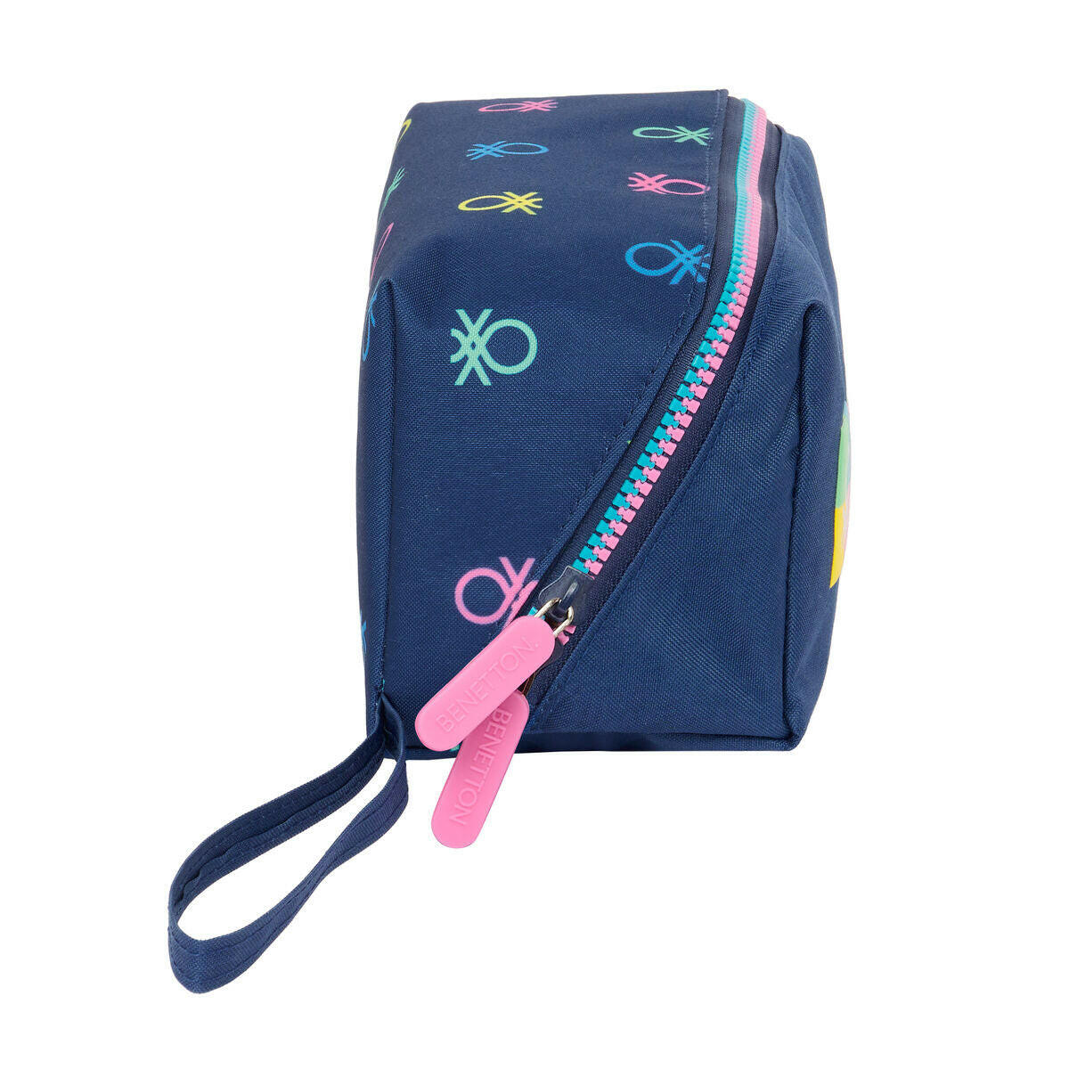 Estuche Escolar Benetton Cool Azul marino 22 x 10 x 10 cm  Comprati.