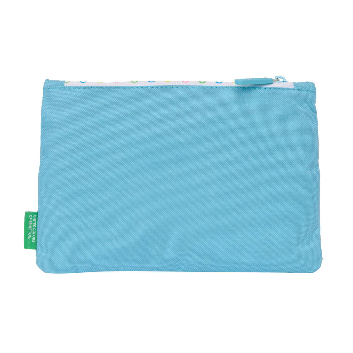 Estuche Escolar Benetton Spring Azul cielo 23 x 16 x 3 cm  Comprati.