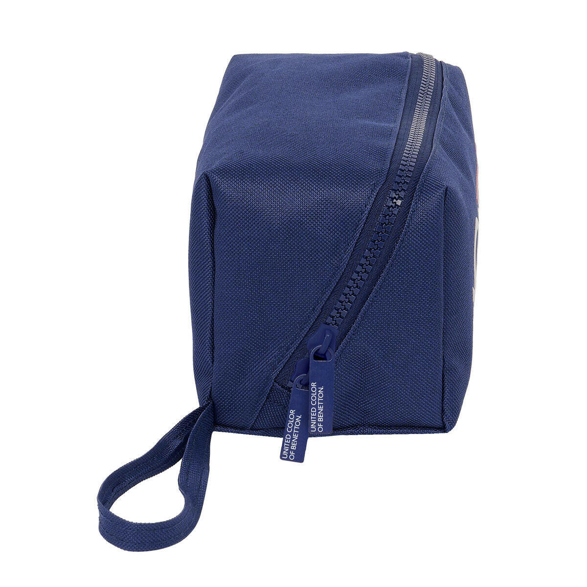 Estuche Escolar Benetton Varsity Gris Azul marino 22 x 10 x 10 cm  Comprati.