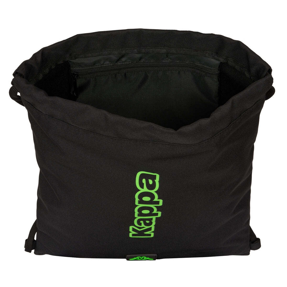 Bolsa Mochila con Cuerdas Kappa Black Negro 35 x 40 x 1 cm  Comprati.