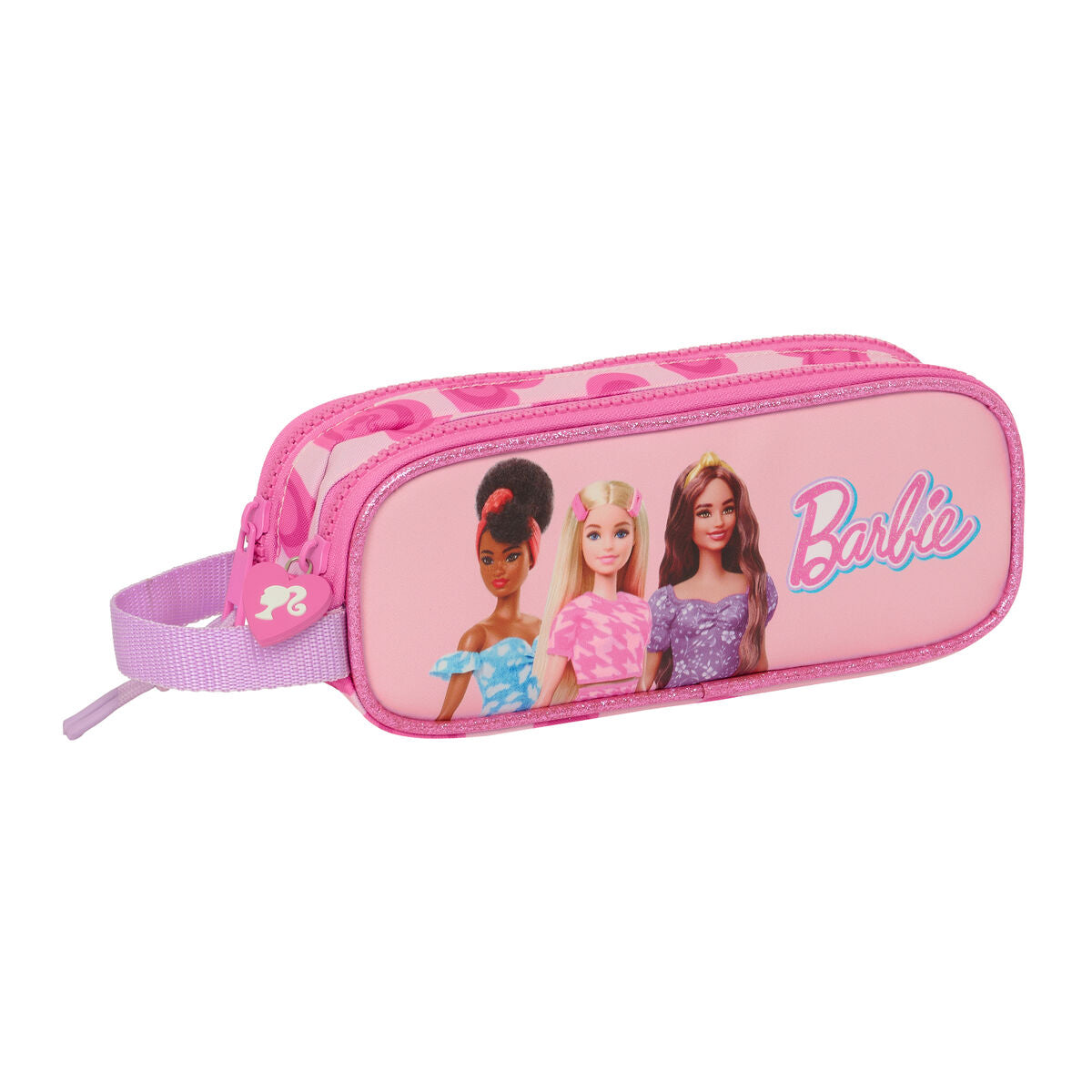 Portatodo Doble Barbie Love Rosa 21 x 8 x 6 cm  Comprati.