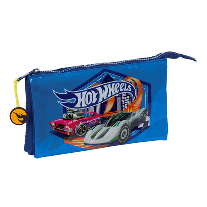 Portatodo Triple Hot Wheels Sonny Azul marino 22 x 12 x 3 cm  Comprati.