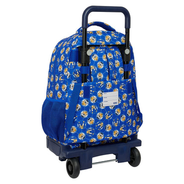 Mochila Escolar con Ruedas Sonic Prime Azul 33 x 45 x 22 cm  Comprati.