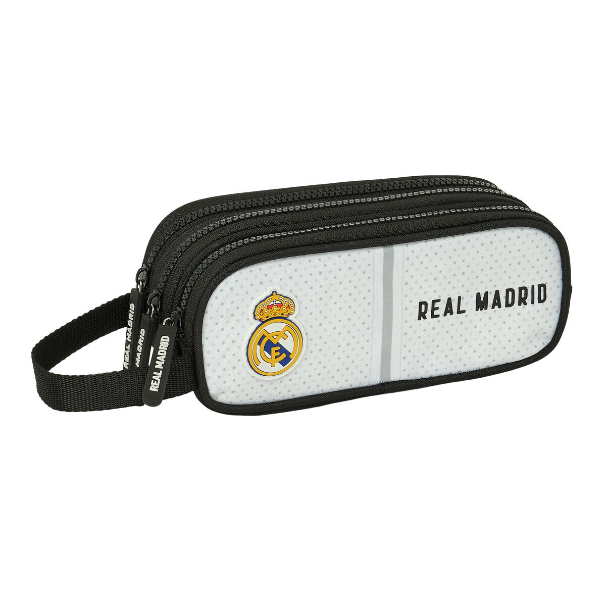 Portatodo Triple Real Madrid C.F. 21 x 8,5 x 7 cm  Comprati.