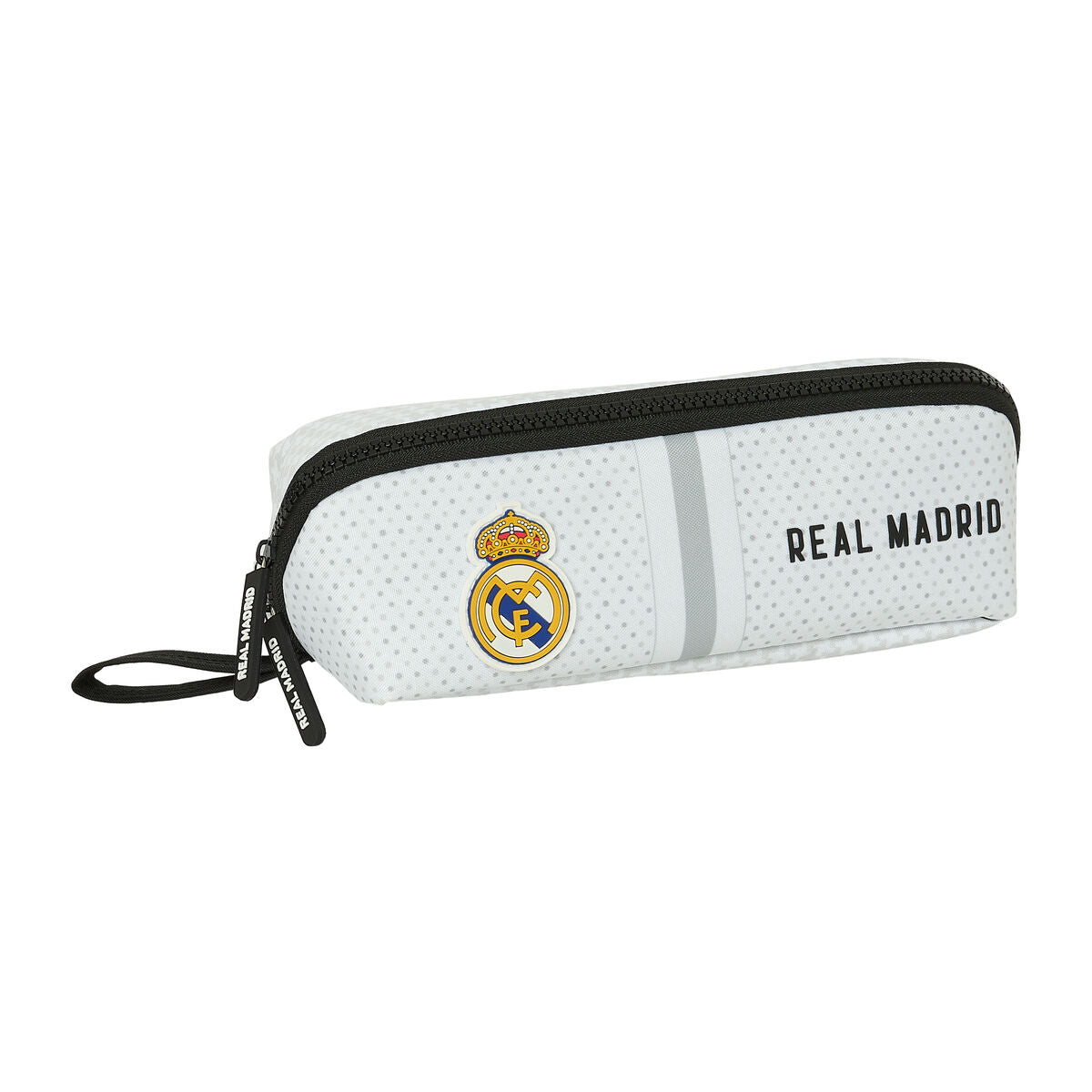 Portatodo Real Madrid C.F. Blanco Gris 20 x 8 x 8 cm  Comprati.