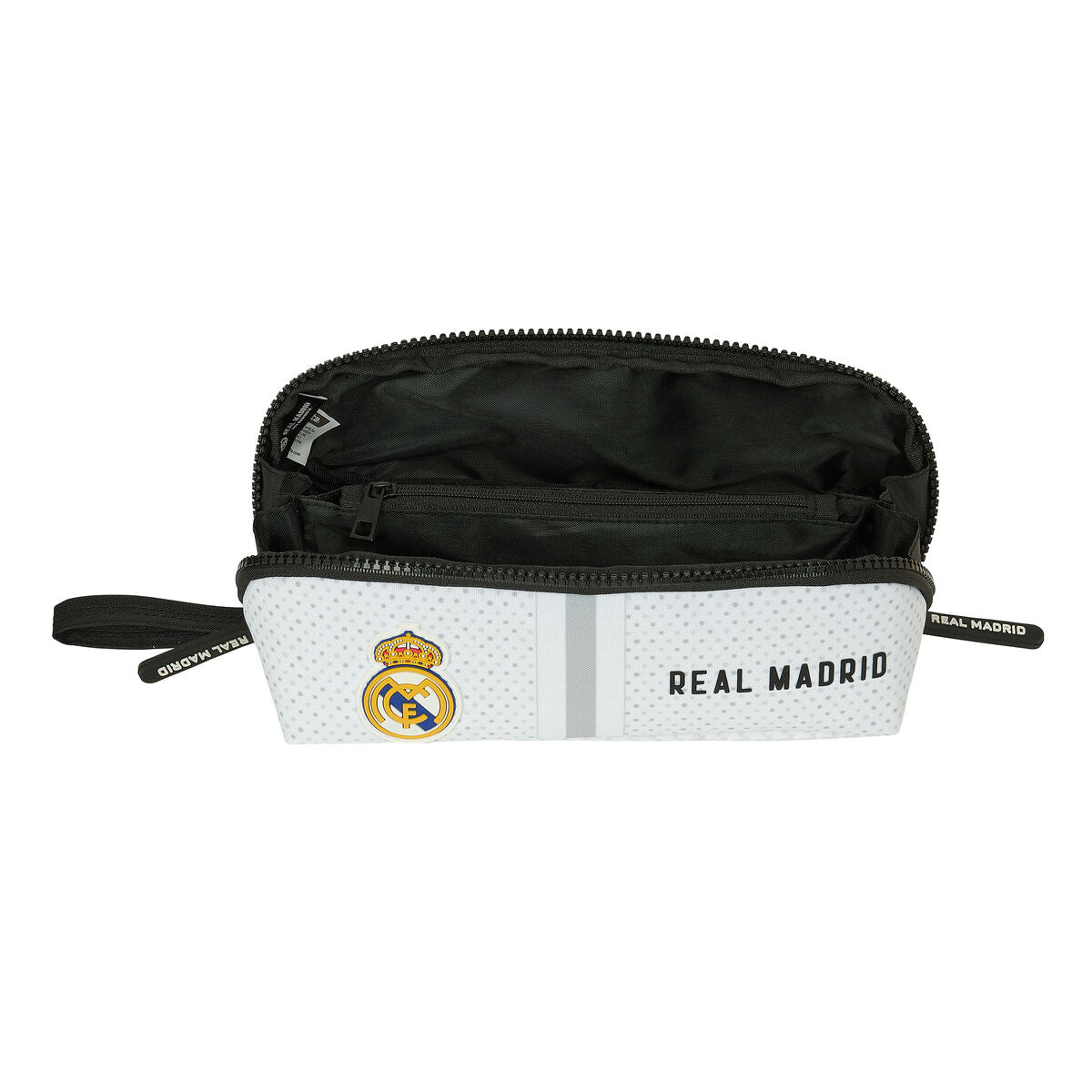 Portatodo Real Madrid C.F. Blanco Gris 20 x 8 x 8 cm  Comprati.