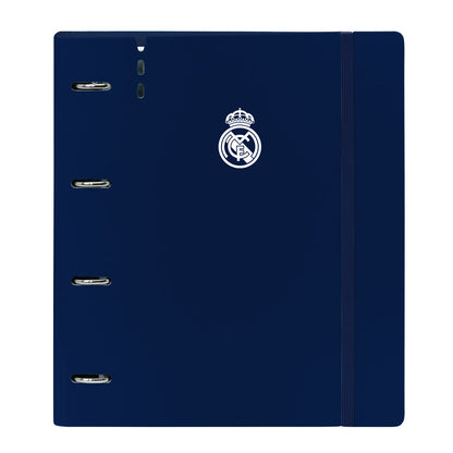 Carpeta de anillas Real Madrid C.F. Blanco Gris 27 X 32 X 4 cm  Comprati.