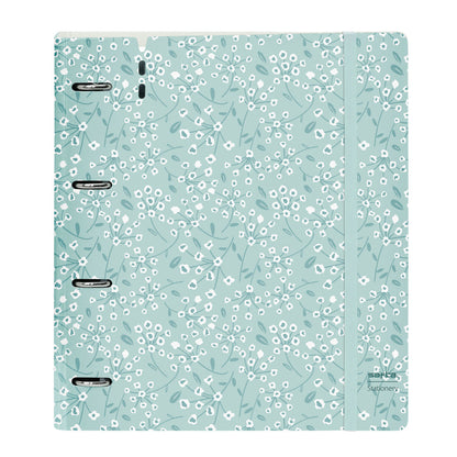 Carpeta de anillas Safta Light blue flowers  Comprati.