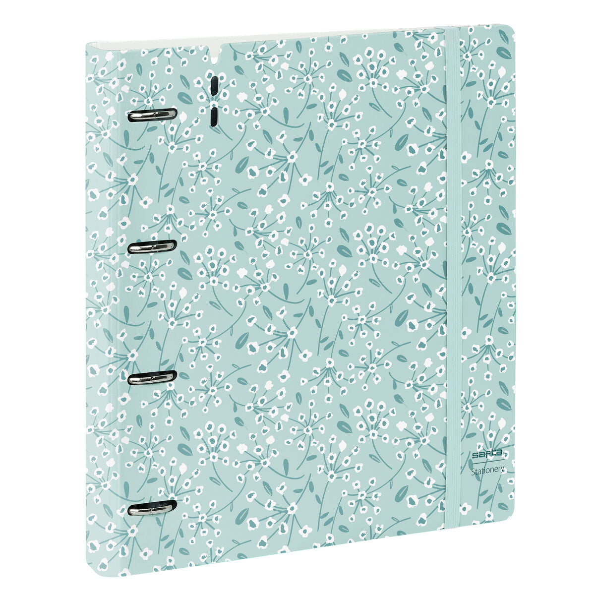 Carpeta de anillas Safta Light blue flowers  Comprati.