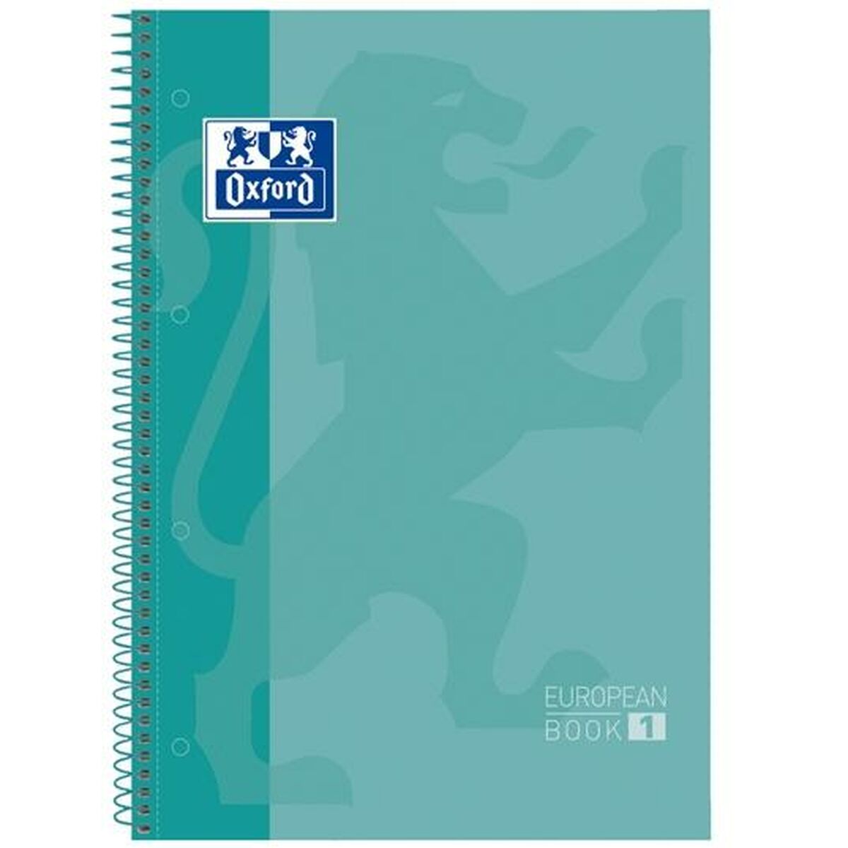 Cuaderno Oxford European Book Ice Menta A4 5 Piezas  Comprati.