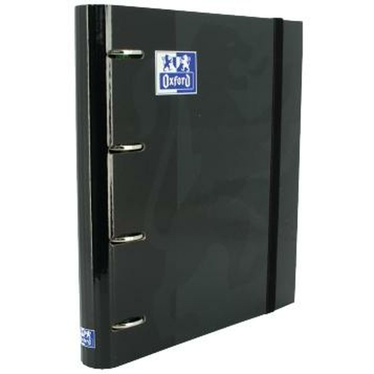 Carpeta de anillas Oxford EuropeanBinder Negro A4+ (4 Unidades)  Comprati.