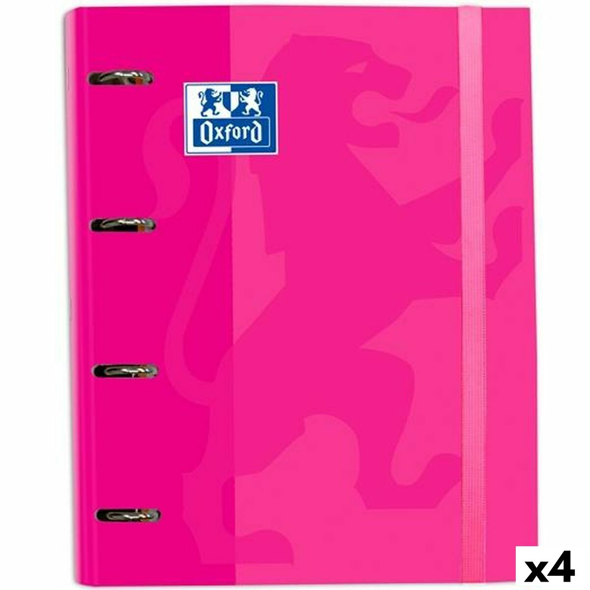 Carpeta de anillas Oxford Classic Fucsia A4+ (4 Unidades)  Comprati.