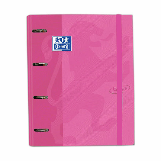 Carpeta de anillas Oxford Touch Europeanbinder Rosa A4 A4+  Comprati.