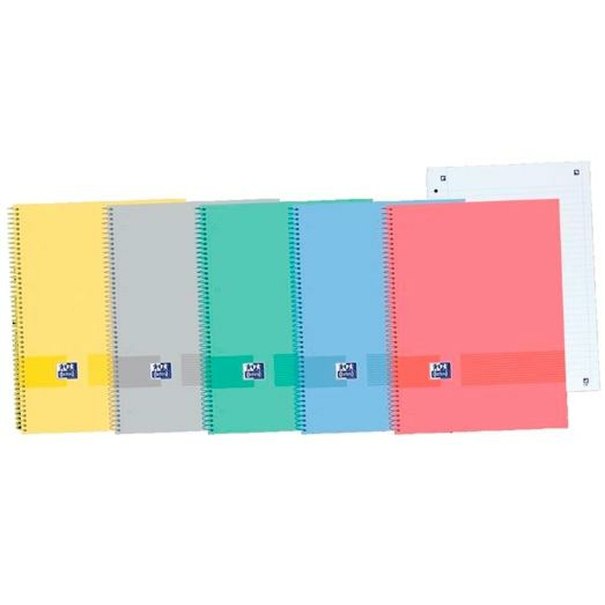 Cuaderno Oxford &You Europeanbook 0 Tapa dura Multicolor A4 5 Piezas 100 Hojas  Comprati.