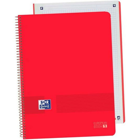 Cuaderno Oxford Live&Go Rojo A4 5 Piezas  Comprati.