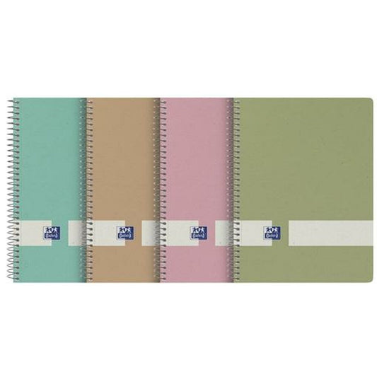 Cuaderno Oxford Europeanbook Multicolor 80 Hojas A5 5 Piezas  Comprati.