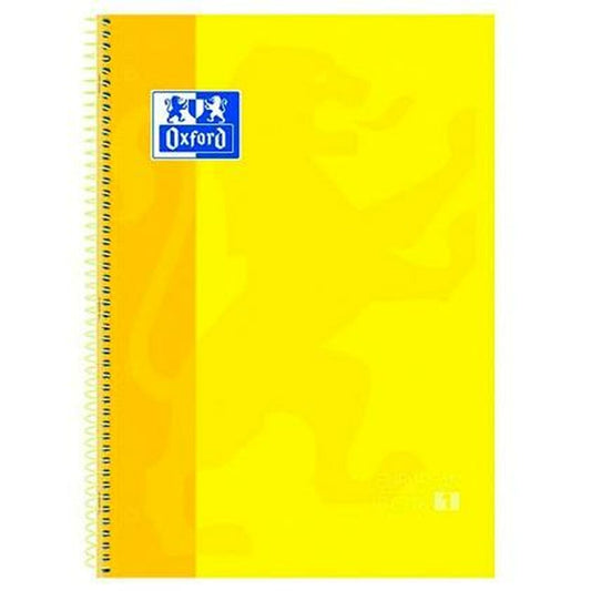 Cuaderno Oxford European Book Amarillo A4 5 Piezas  Comprati.