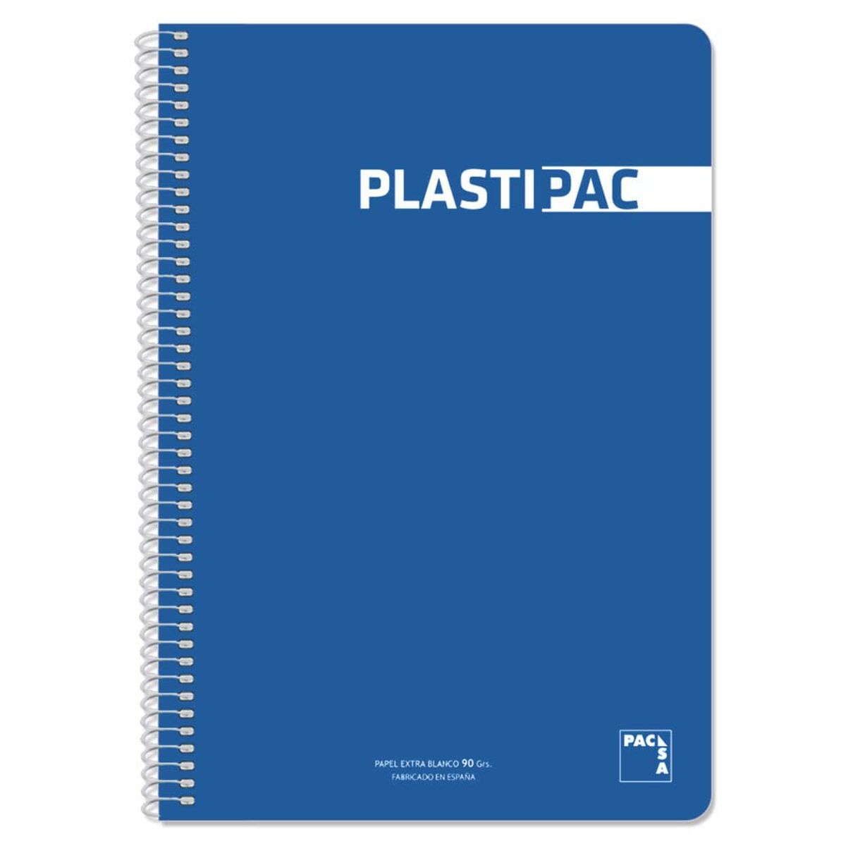 Cuaderno Pacsa Plastipac Azul Azul oscuro Din A4 5 Piezas 80 Hojas  Comprati.