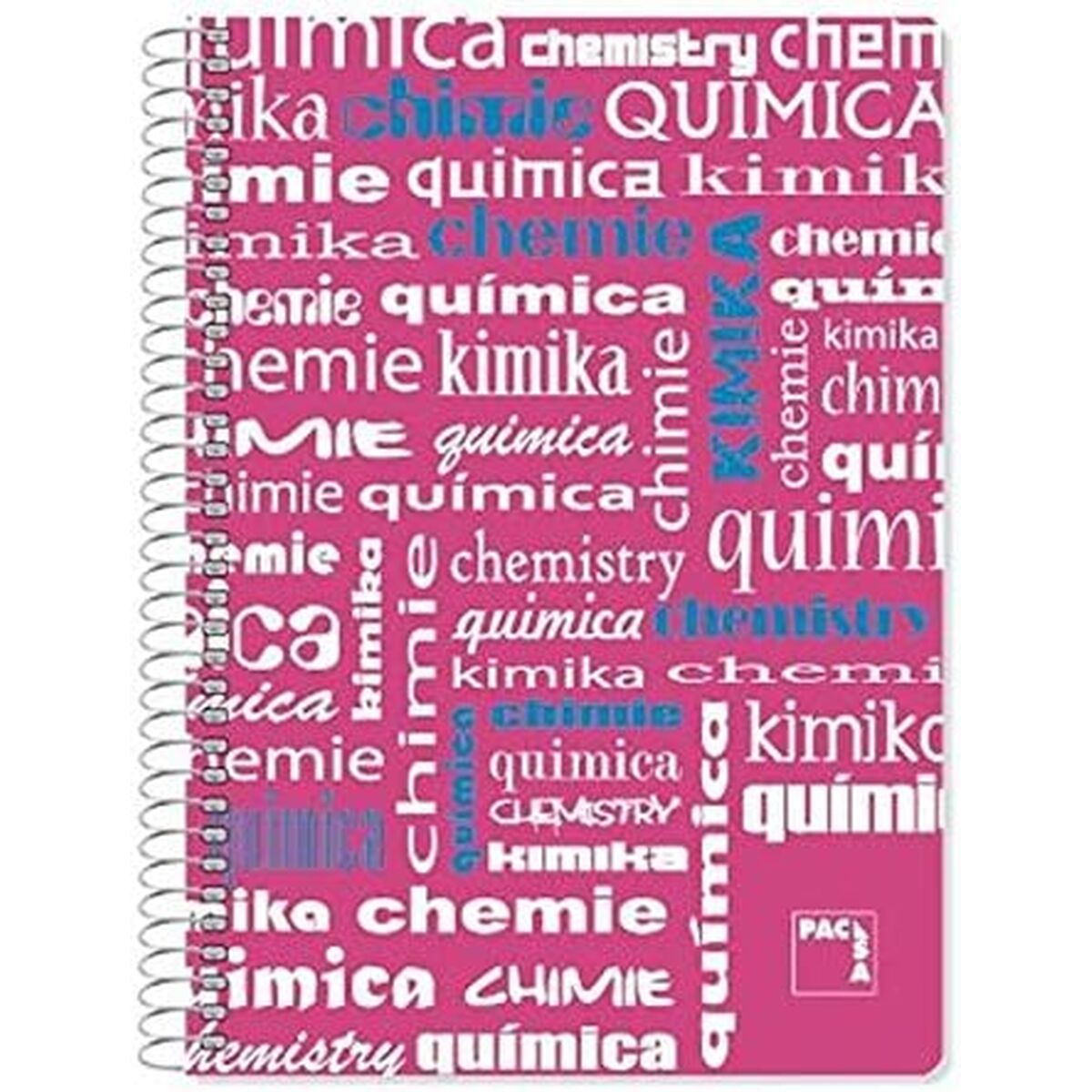 Cuaderno Pacsa Rosa Multicolor Din A4 4 Piezas 80 Hojas  Comprati.