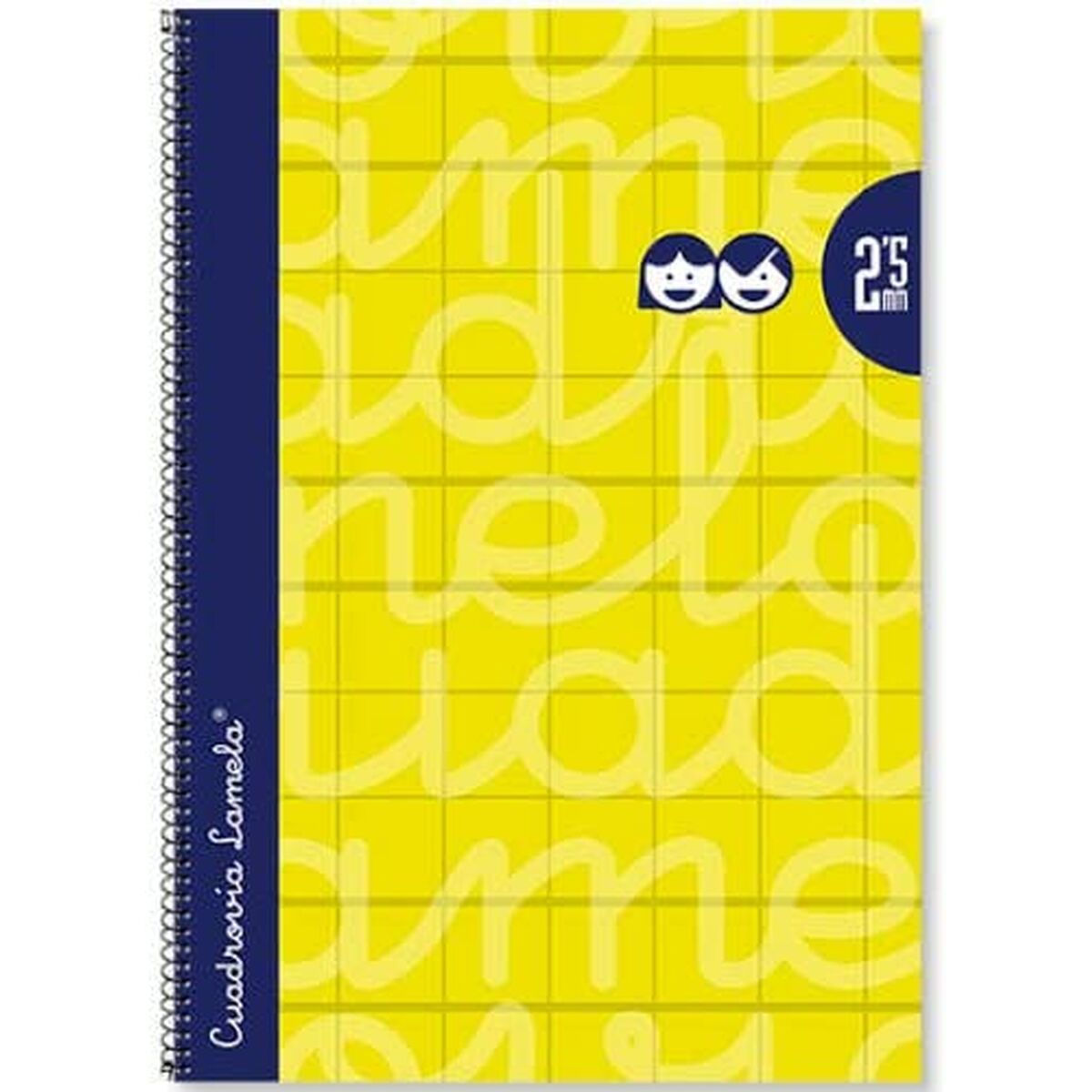 Cuaderno Lamela 4 mm Amarillo Din A4 5 Piezas 80 Hojas  Comprati.